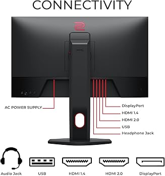 BenQ Zowie XL2411K 144Hz Gaming Monitor with Ergonomic Design